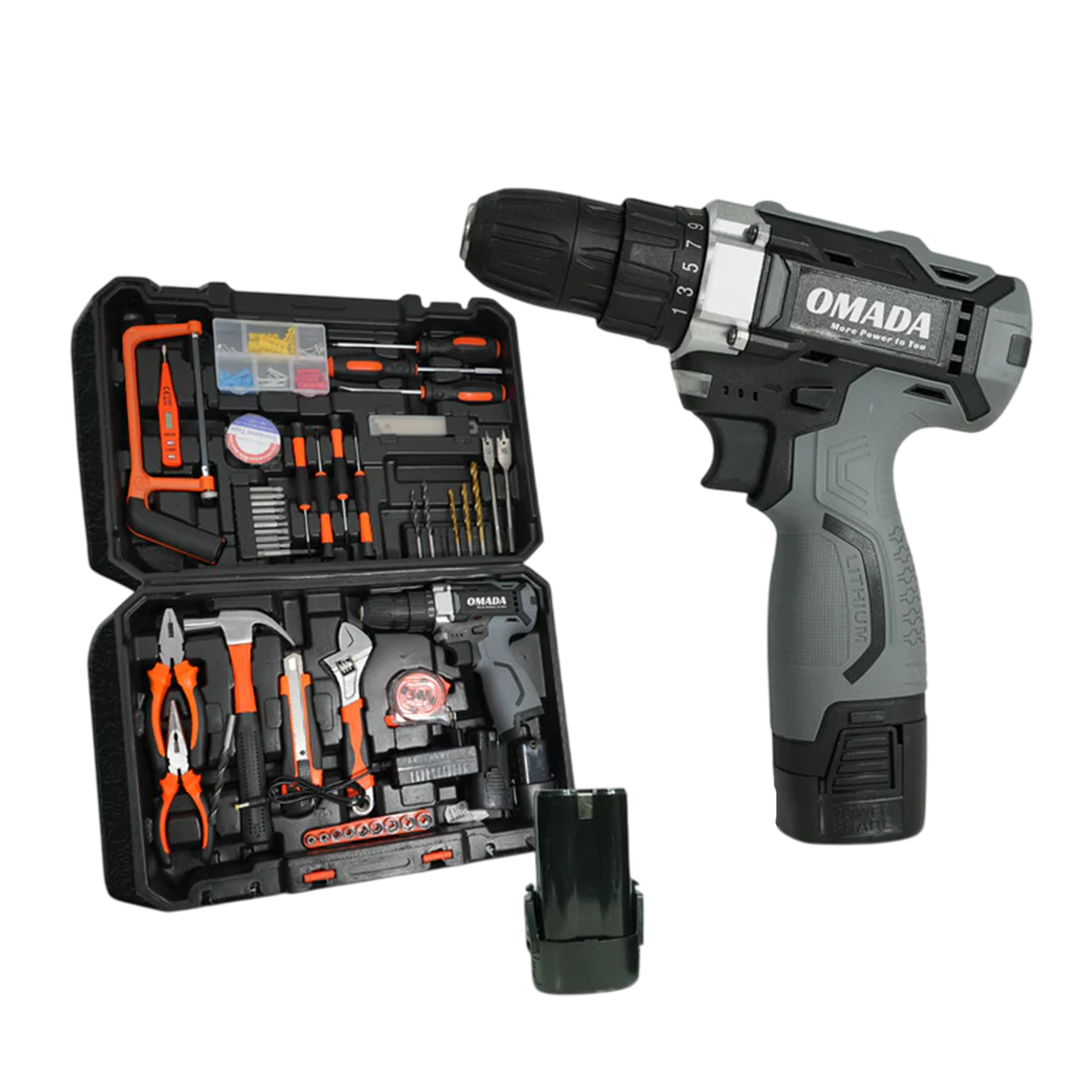 16.8V Professional Tool kit with Cordless Drill.