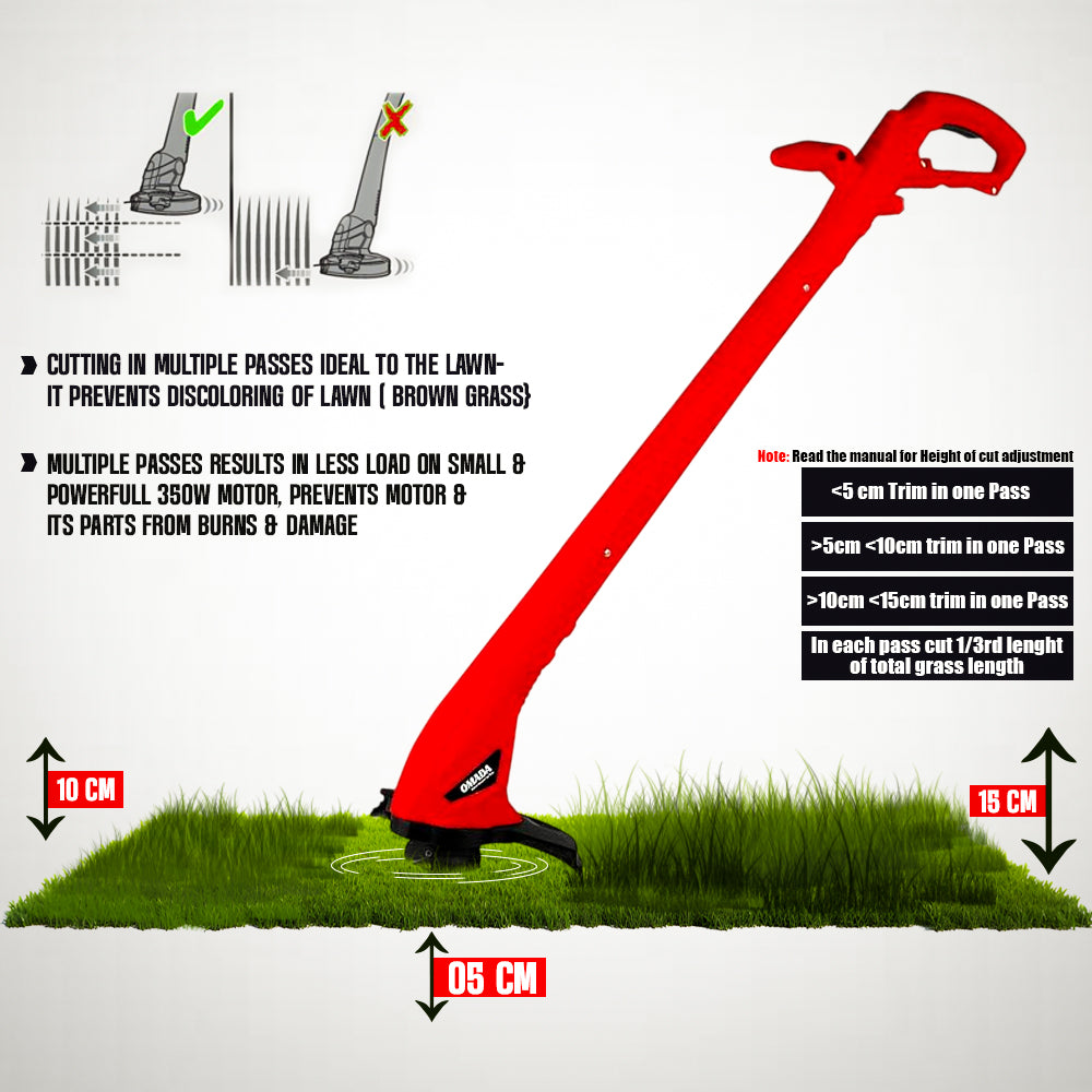 250W Corded String/Grass Trimmer.