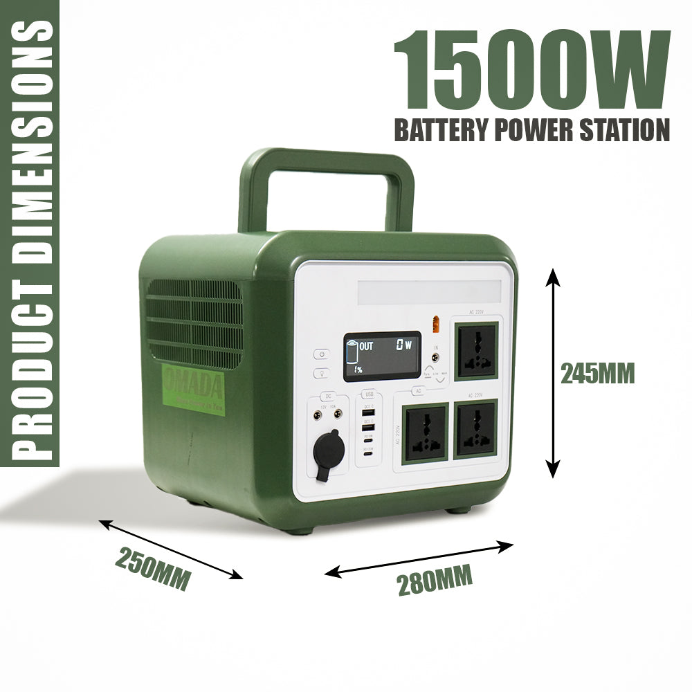 1500W Battery Power Station.