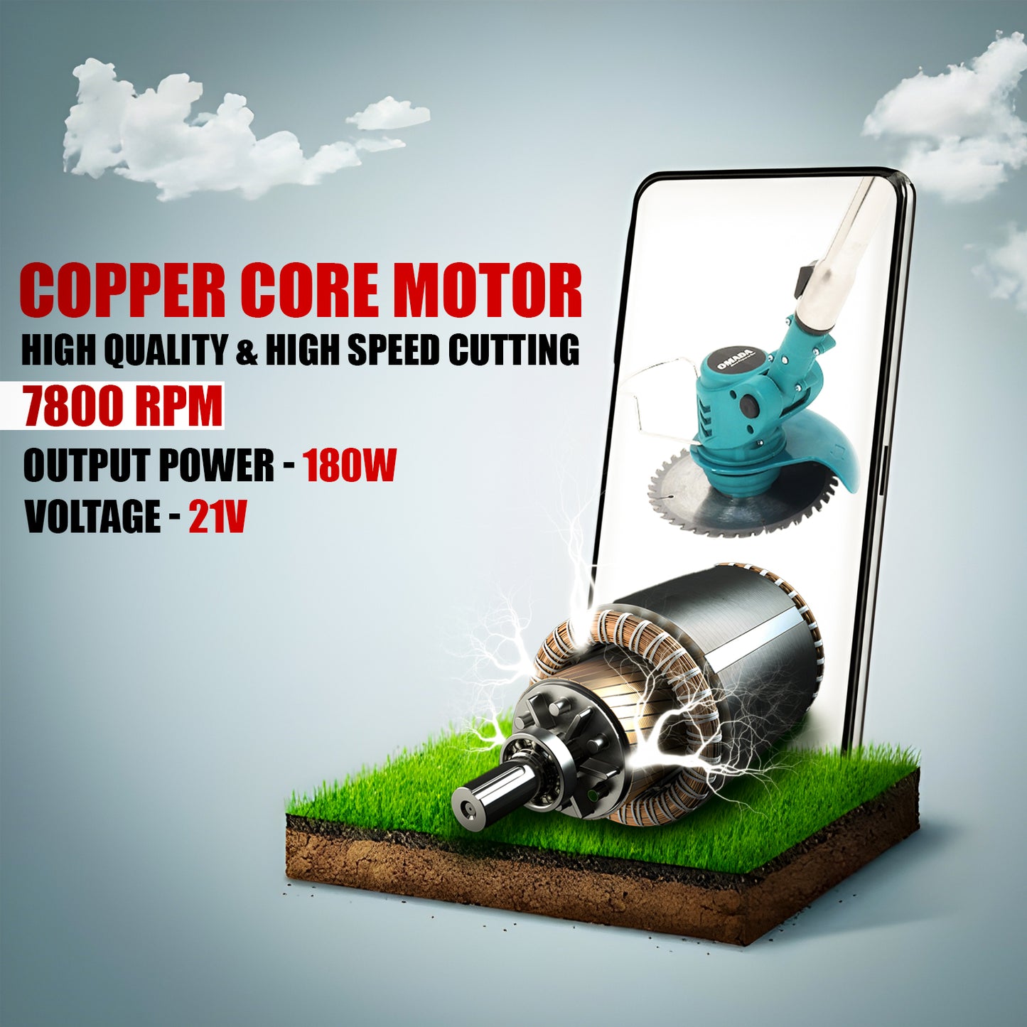 Cordless Grass Trimmer