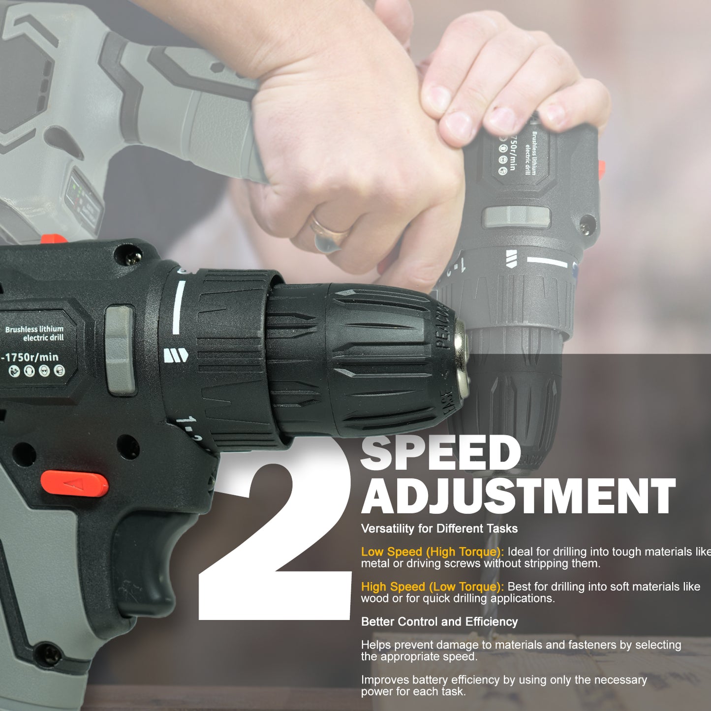 18V Cordless Impact Drill & Driver