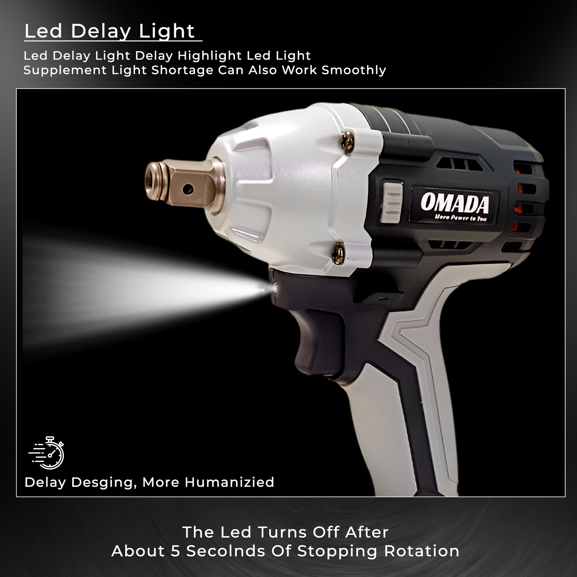 18V Cordless Impact Wrench.