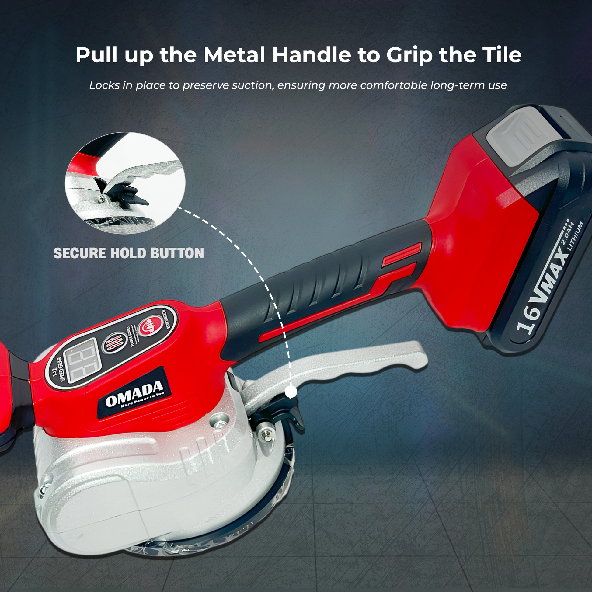 16V Tile Vibrating / Installation Machine.