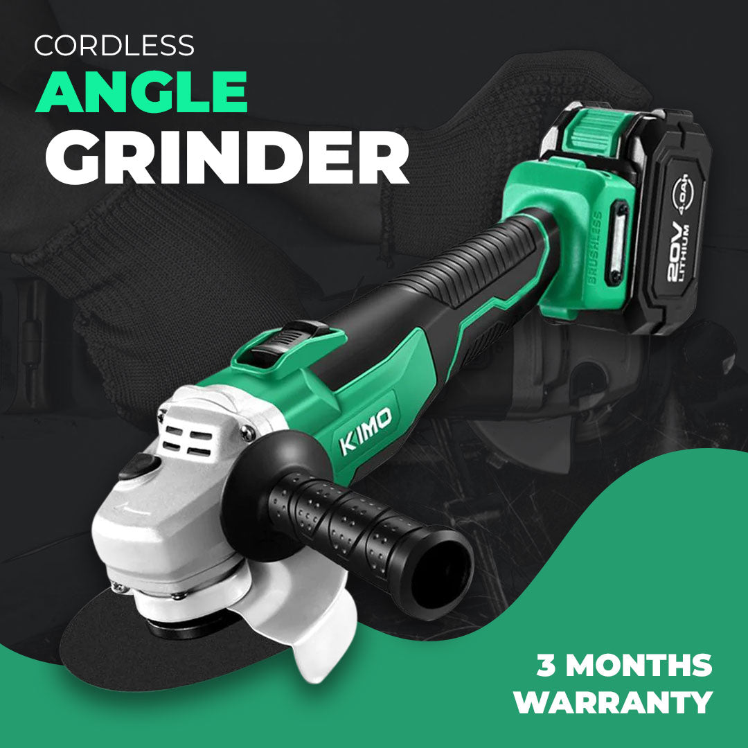 20V Cordless Angle Grinder.