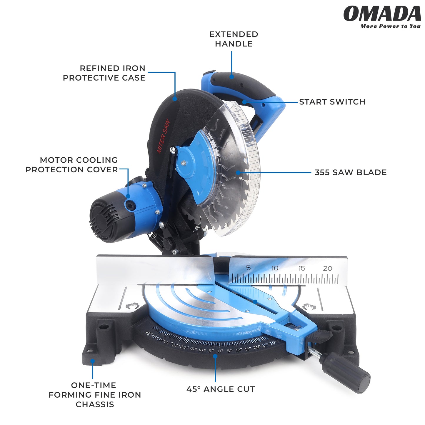 10 Inches 1650 W Miter Saw machine.