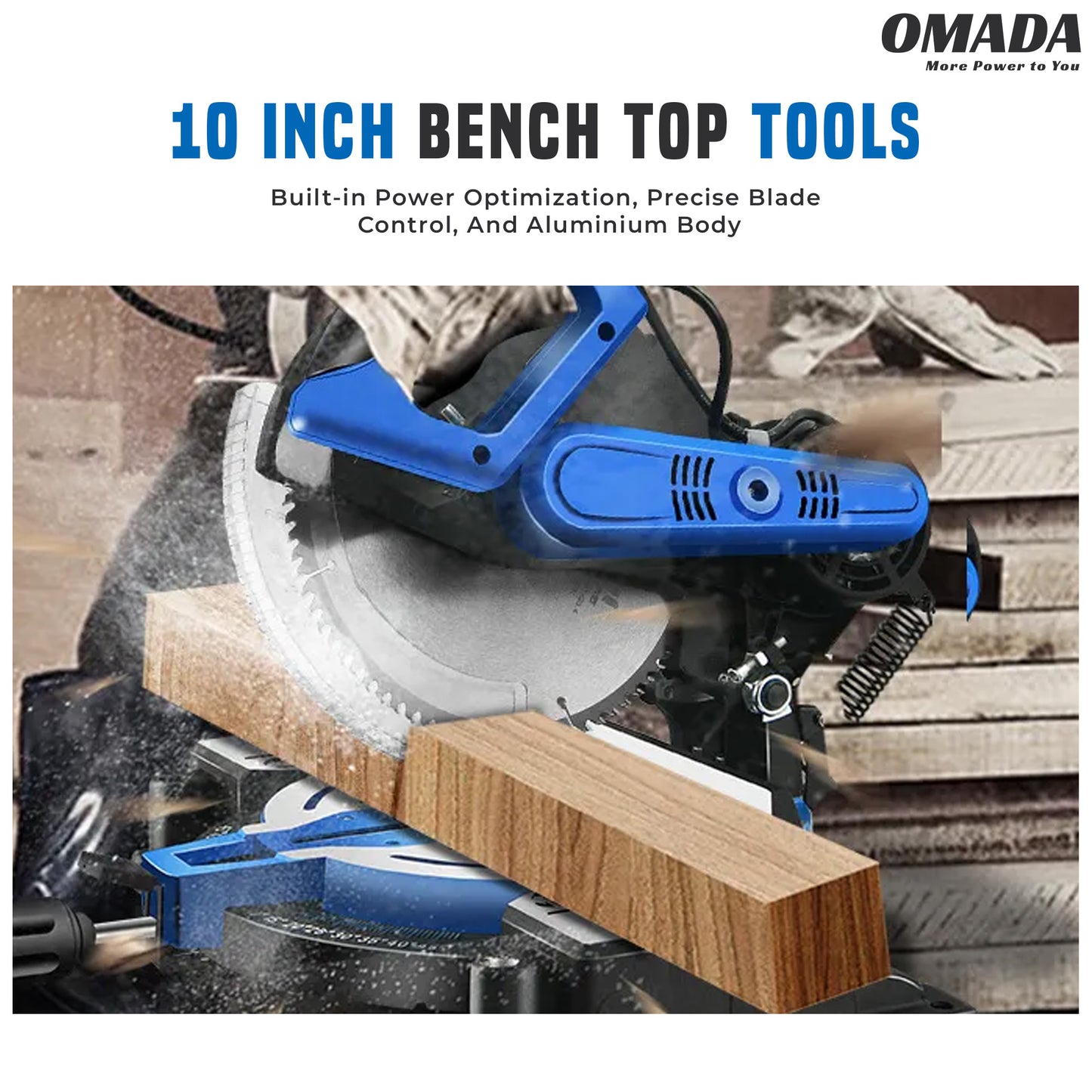 10 Inches 1650 W Miter Saw machine.