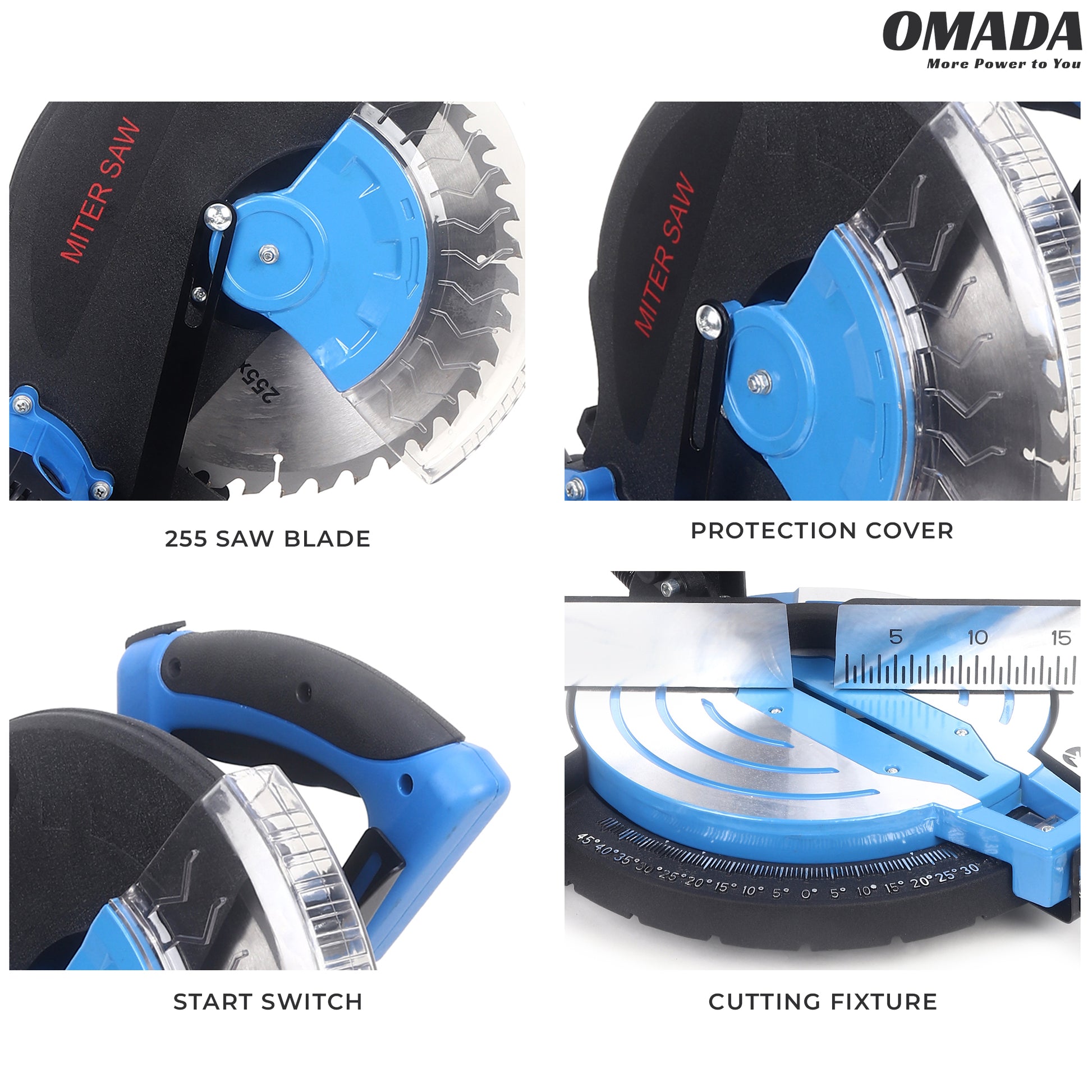 10 Inches 1650 W Miter Saw machine.