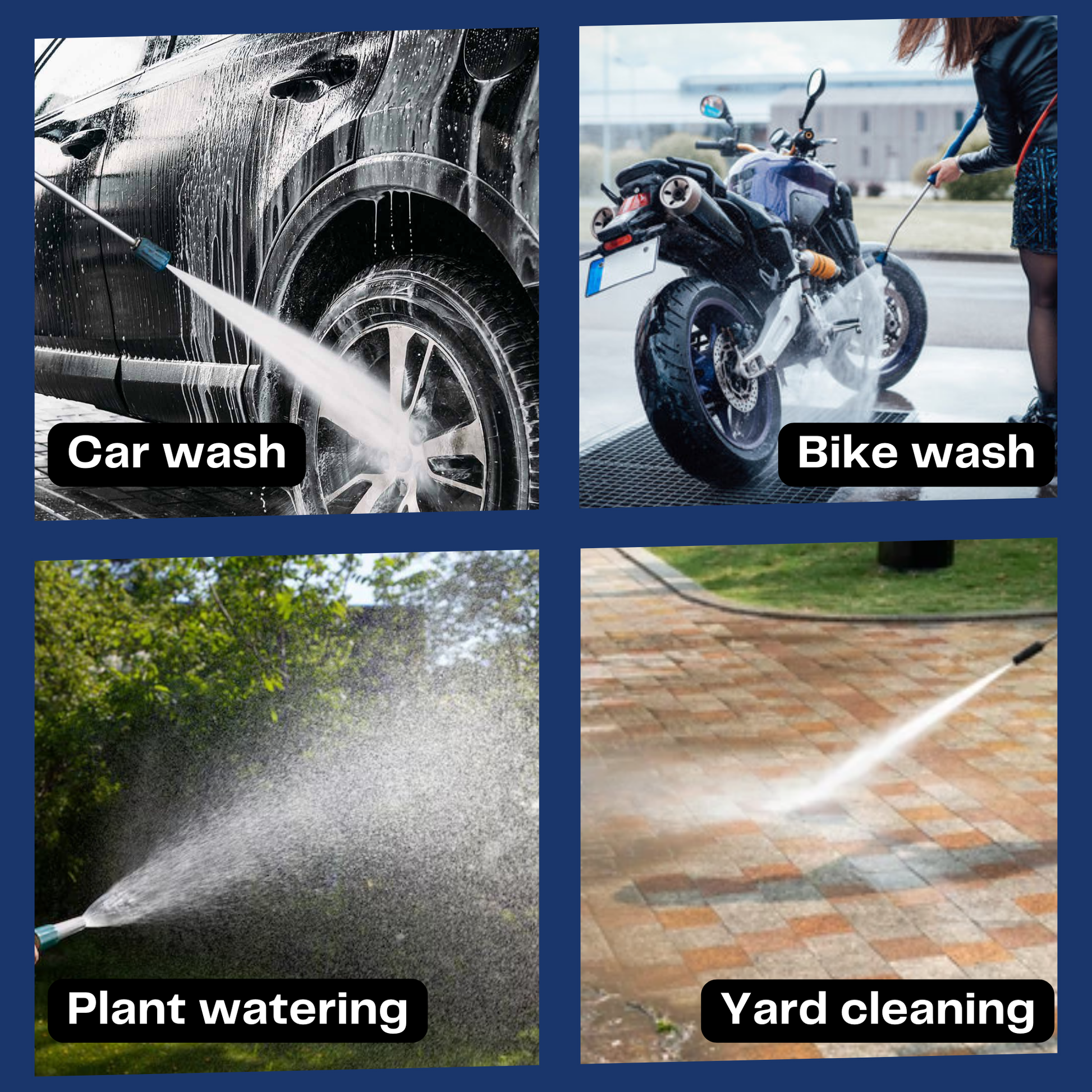 1800W Corded Pressure Washer.