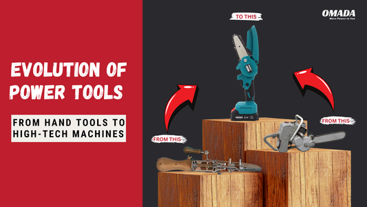 The Evolution of Power Tools: From Hand Tools to High-Tech Machines