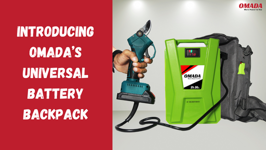 Omada Portable Battery Backpack 