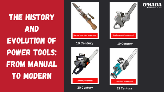 The Evolution of Power Tools: From Manual to High-Tech Innovations