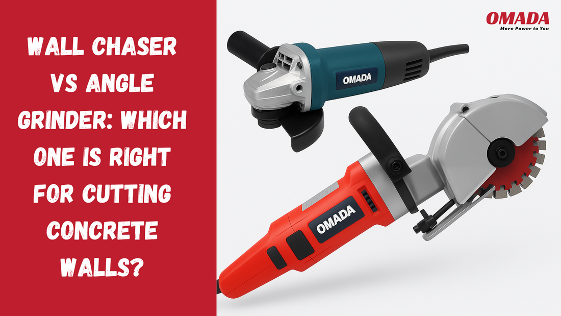 Wall Chaser vs Angle Grinder