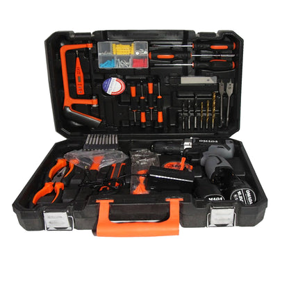 16.8V Professional Tool kit with Cordless Drill.