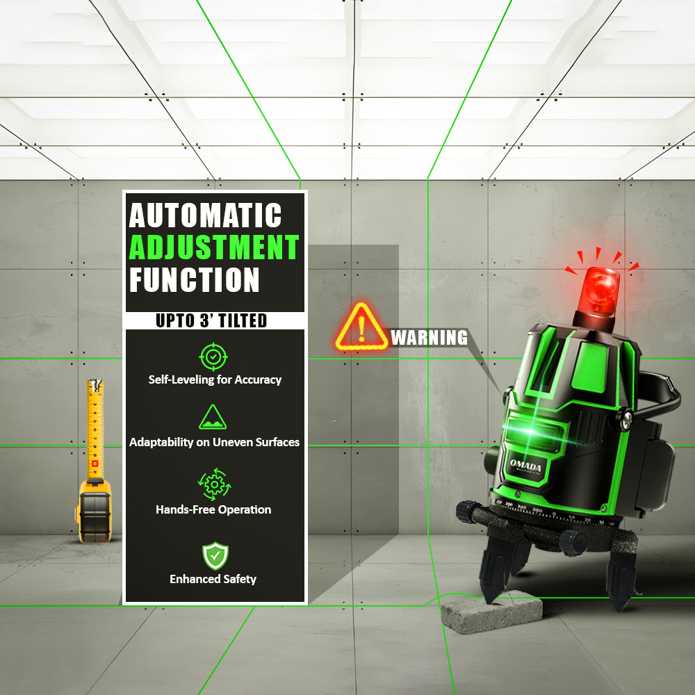 3 Lines - Self Laser leveling Machine