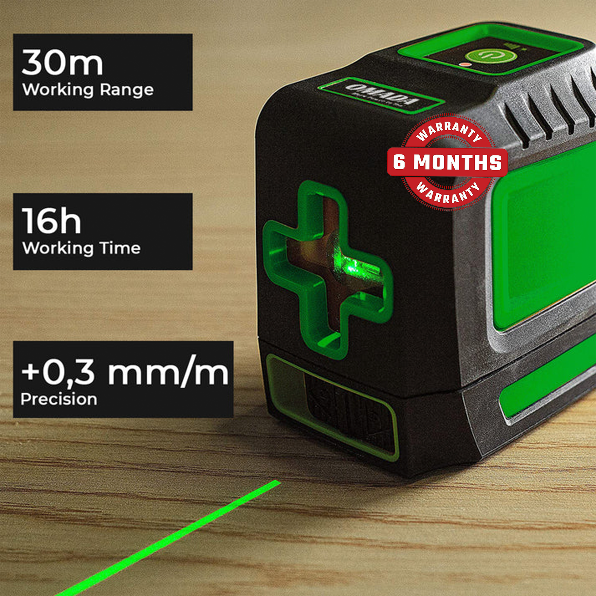 2 Lines - Self Laser leveling Machine