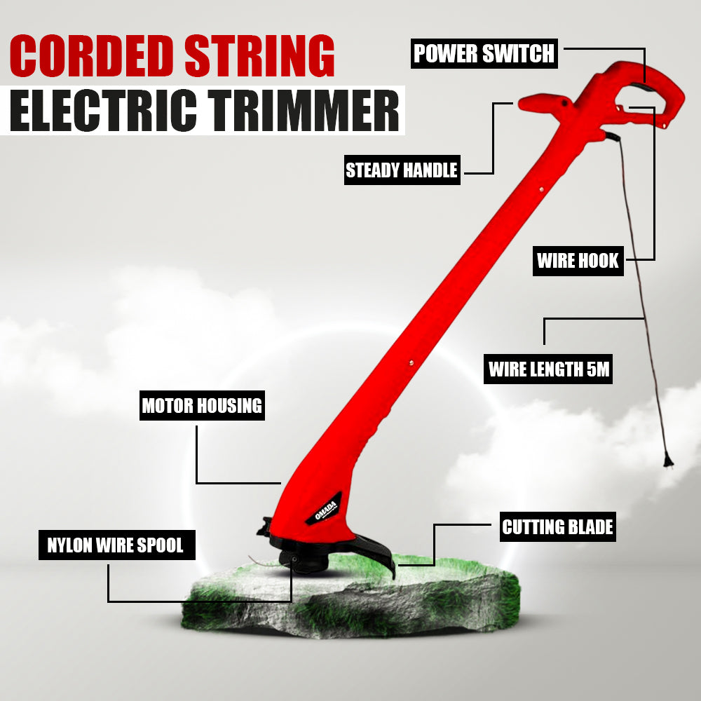 250W Corded String/Grass Trimmer