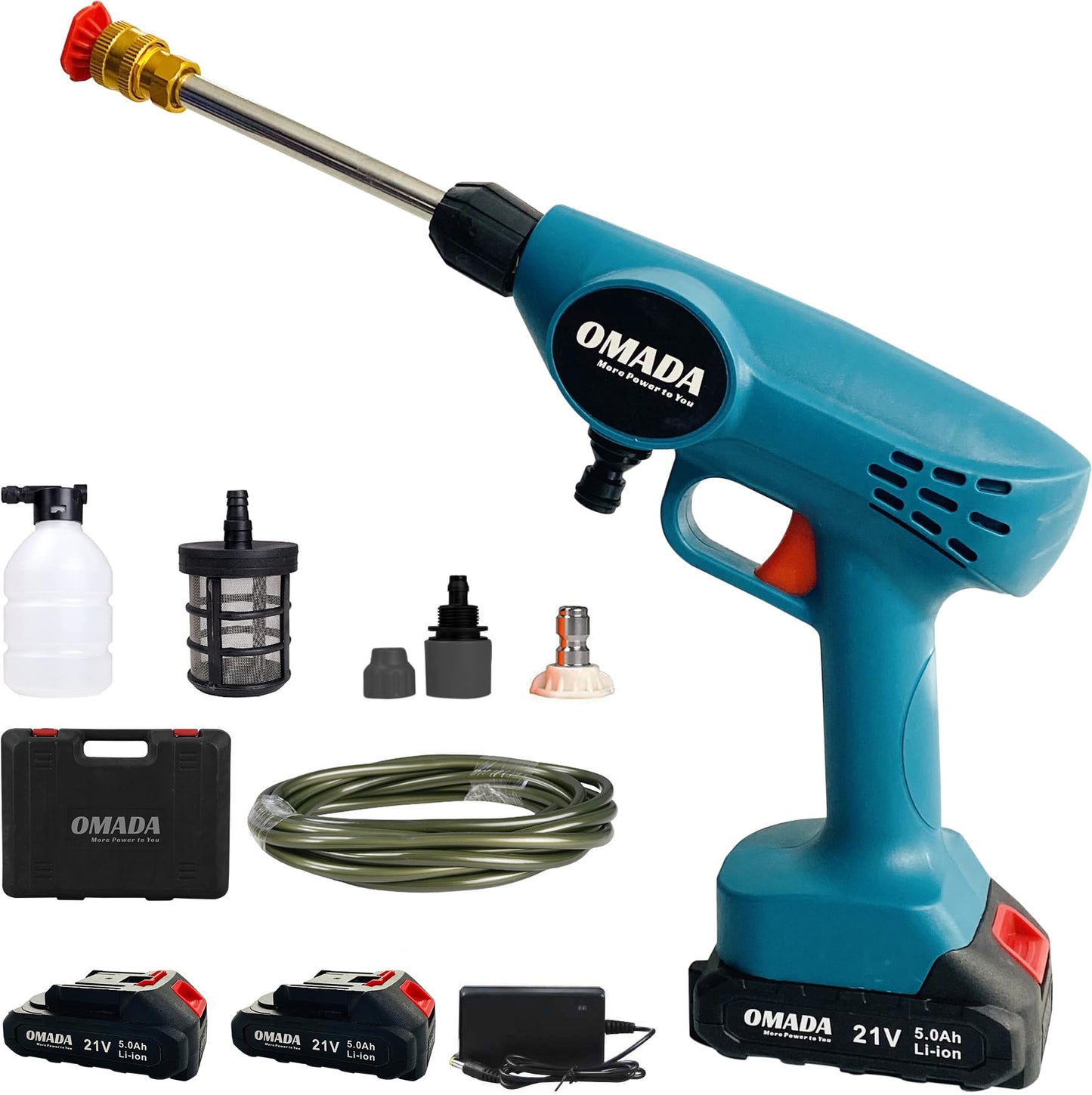 OMADA Cordless Car pressure washer – High Pressure Multipurpose Cleaner Gun