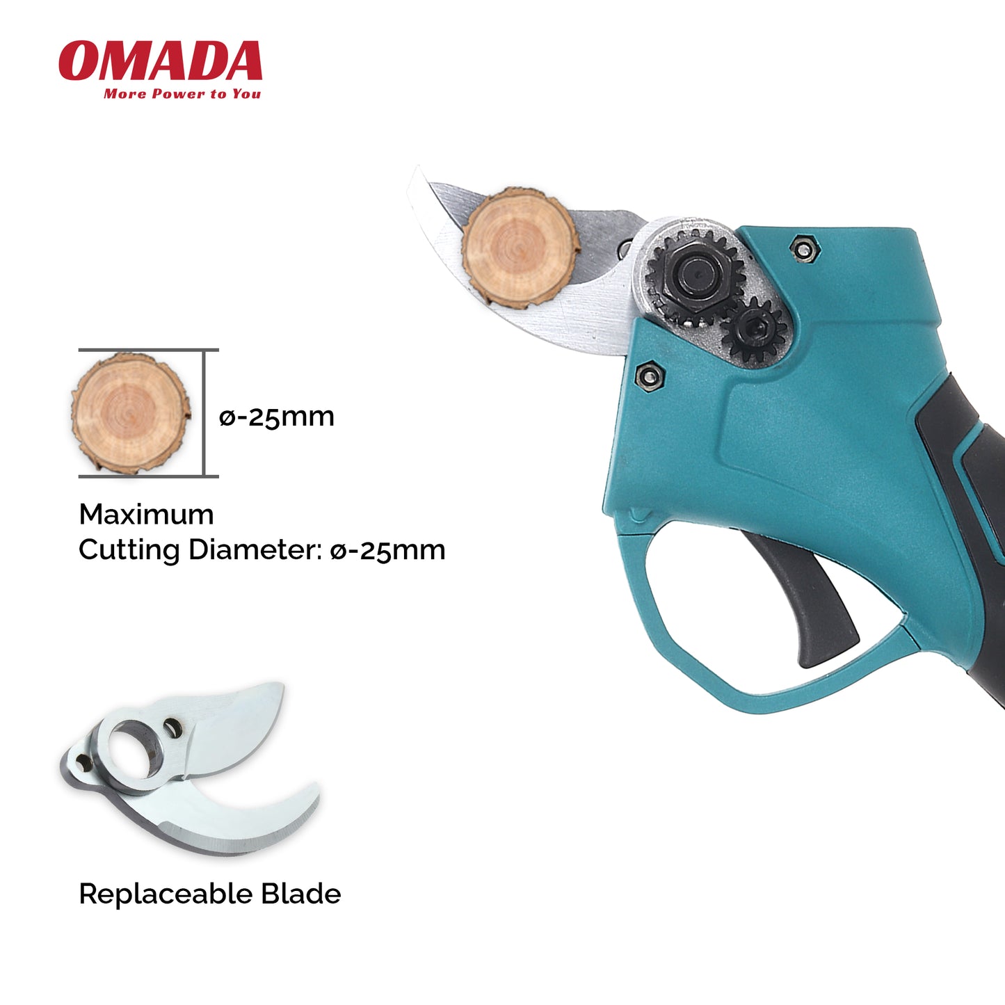 Omada 16.8V Cordless Electric Pruner