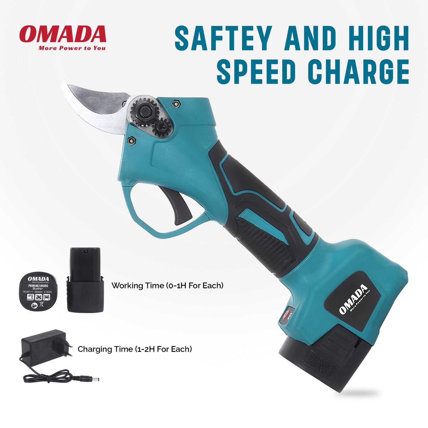 Omada 16.8V Cordless Electric Pruner