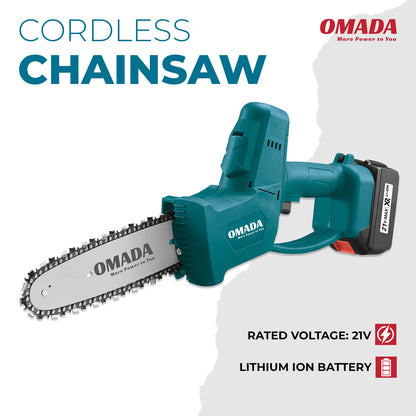 Omada 8-Inch Small Tree Cutting Machine | Cordless Chainsaw