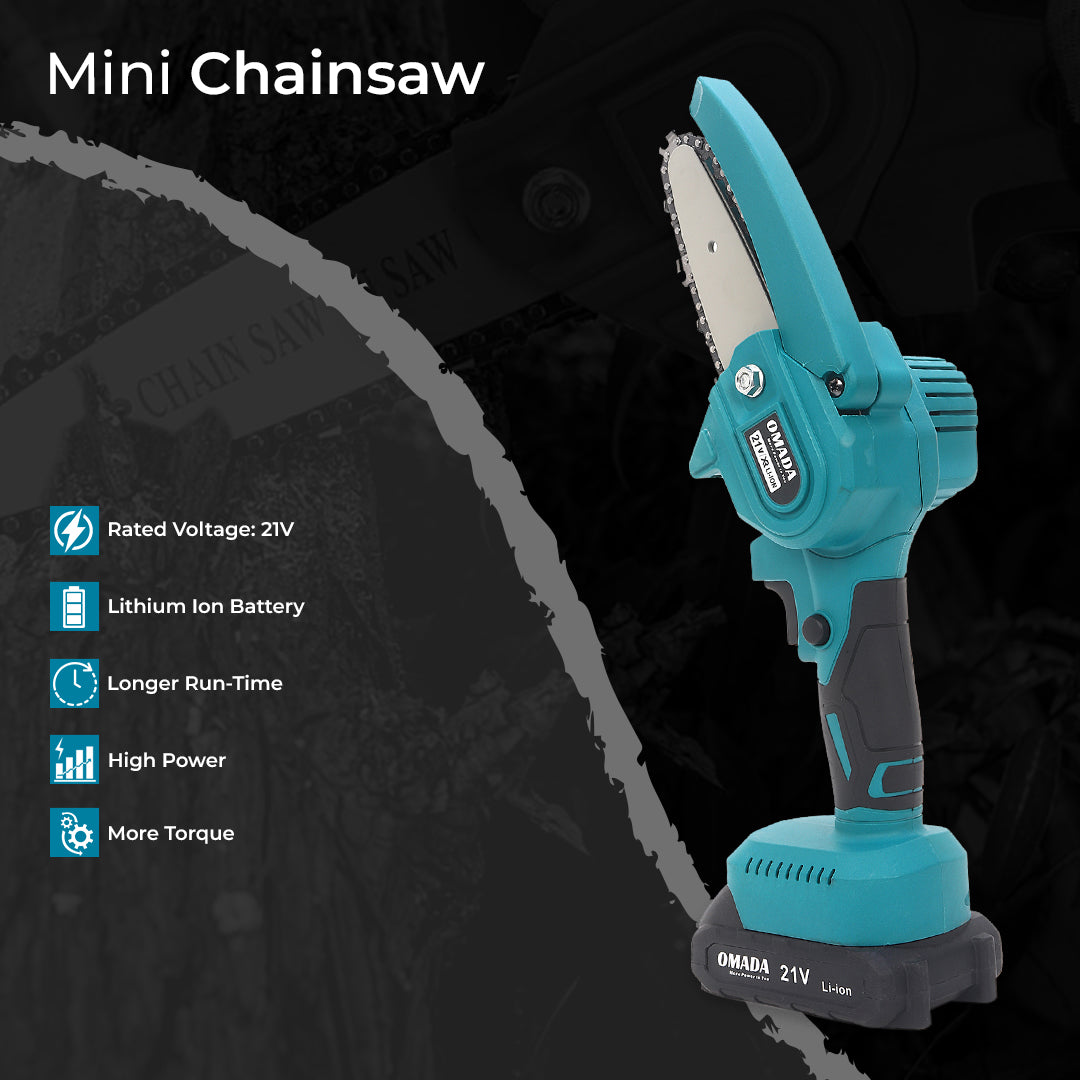 4 Inches 21V Mini Chainsaw