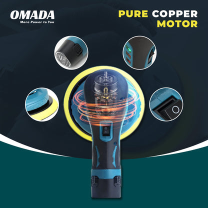 OMADA 12V Cordless Polisher, 5000 RPM