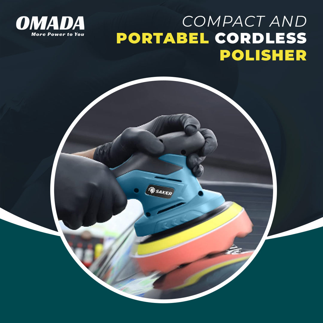 OMADA 12V Cordless Polisher, 5000 RPM