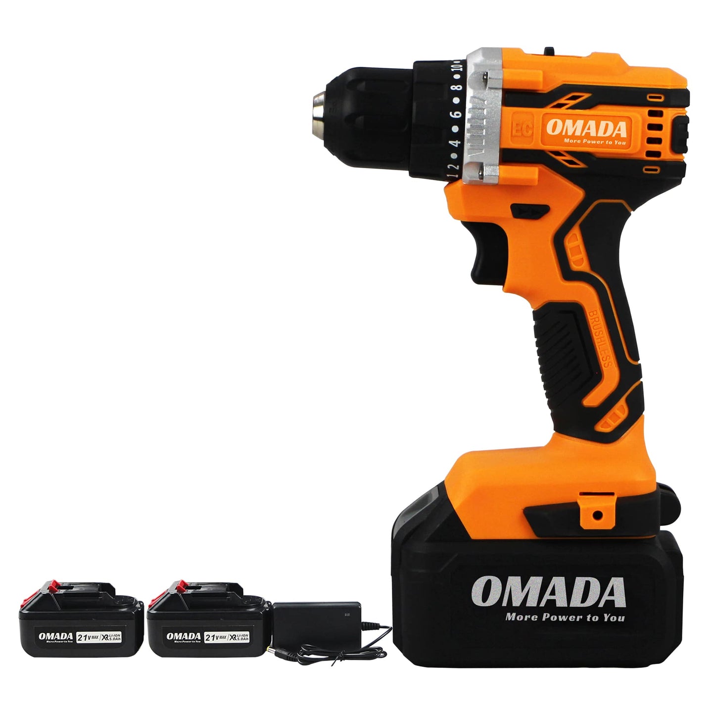 Omada 20V Cordless Hand Drill Machine with Rechargeable Battery