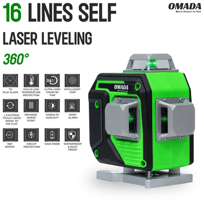 Omada 4 x 360° 16 Lines Laser Leveling Machine