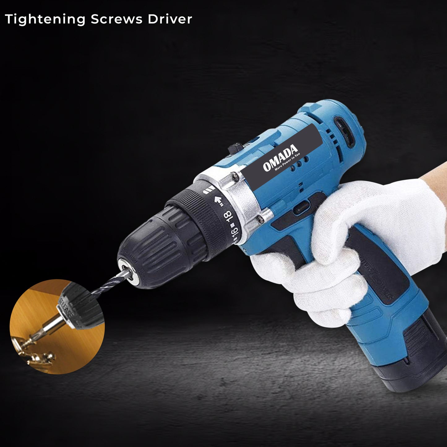 12V 1.5Ah Cordless Drill