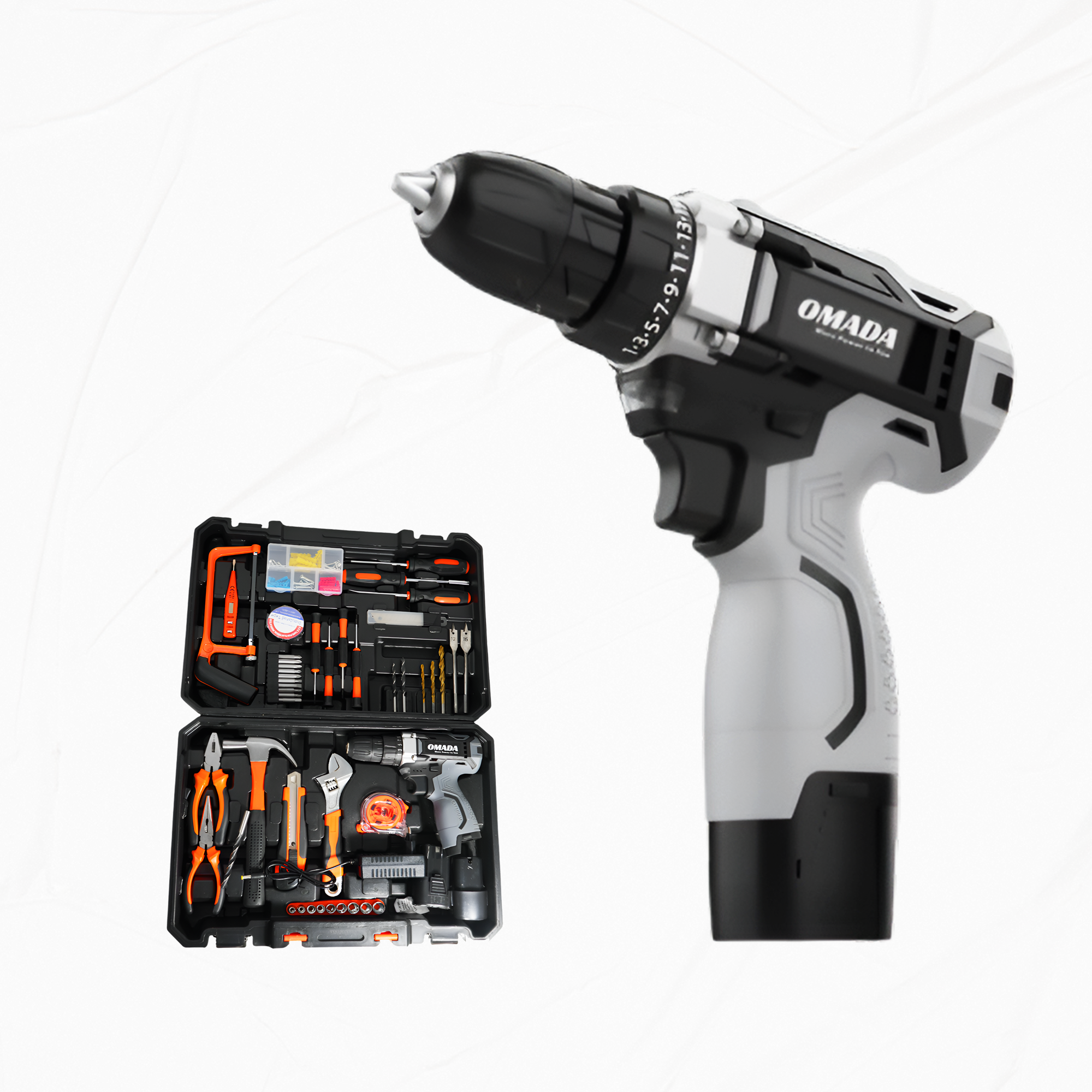 16.8V Professional Tool kit with Cordless Drill