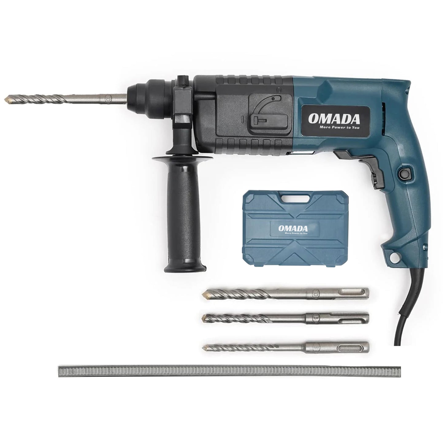 OMADA Corded Rotary Hammer Drill 500W Heavy Duty , Safety Clutch Functions