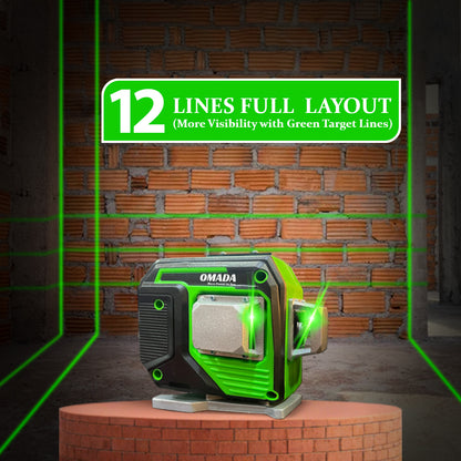 Omada 12 Lines Self Laser Leveling Machine