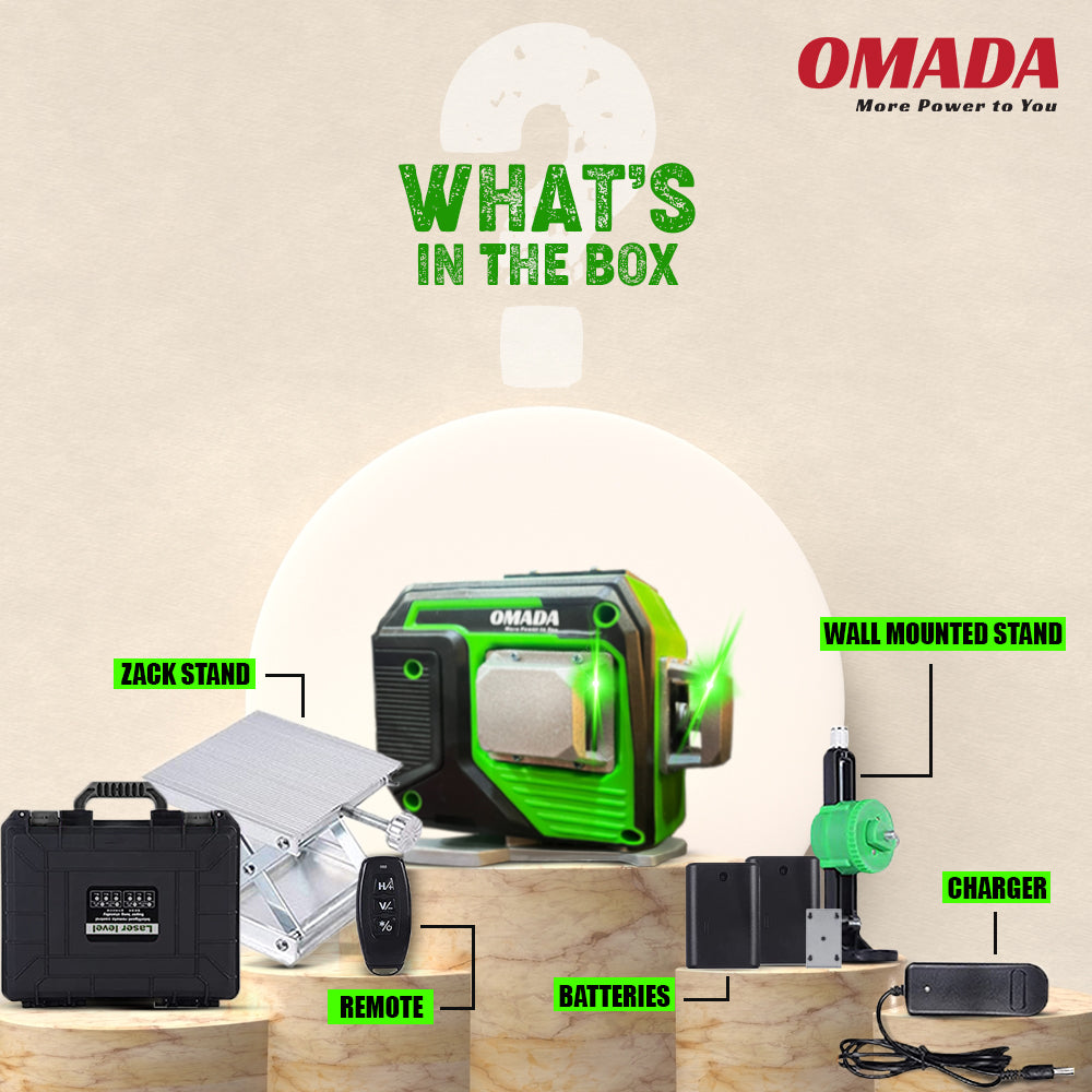 Omada 12 Lines Self Laser Leveling Machine
