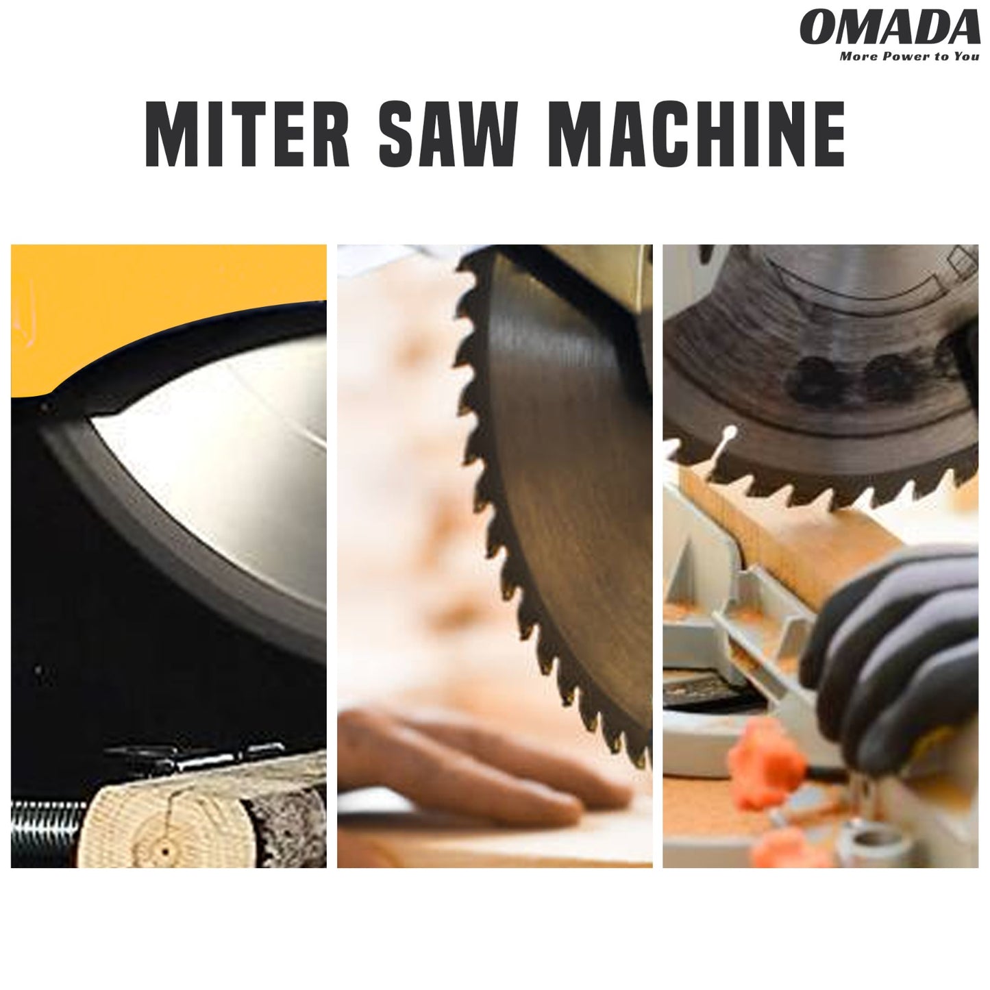 Omada 10"Miter Saw 2200W Miter Saw Machine  4600r/min