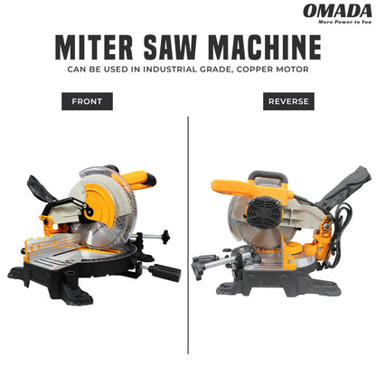 Omada 10"Miter Saw 2200W Miter Saw Machine  4600r/min