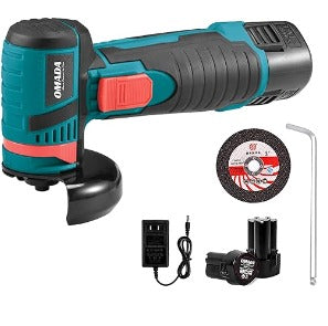 Omada 12V Lithium-Ion Brushless Cordless Mini Angle Grinder 11000 RPM