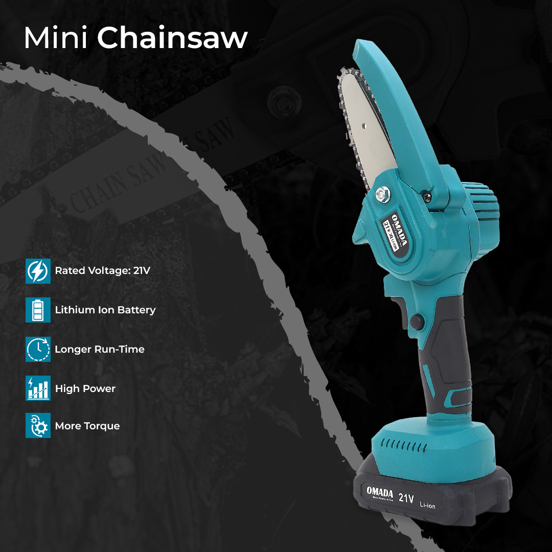 Mini cordless electric online chainsaw