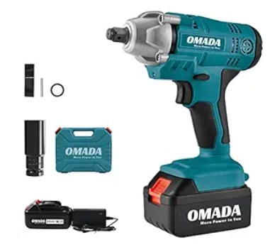 Omada 21V and 1800RPM Impact Wrench