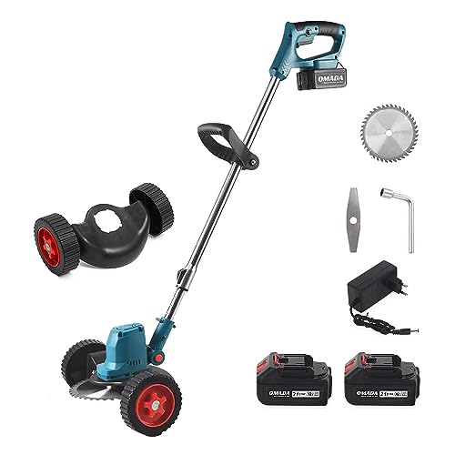 Topwire Weed Wacker Cordless Weed Eater,3-in-1 Lightweight Push Grass String Trimmer Edger,21V Li-ion Battery Powered,3 Lawn Tools with Lightweight
