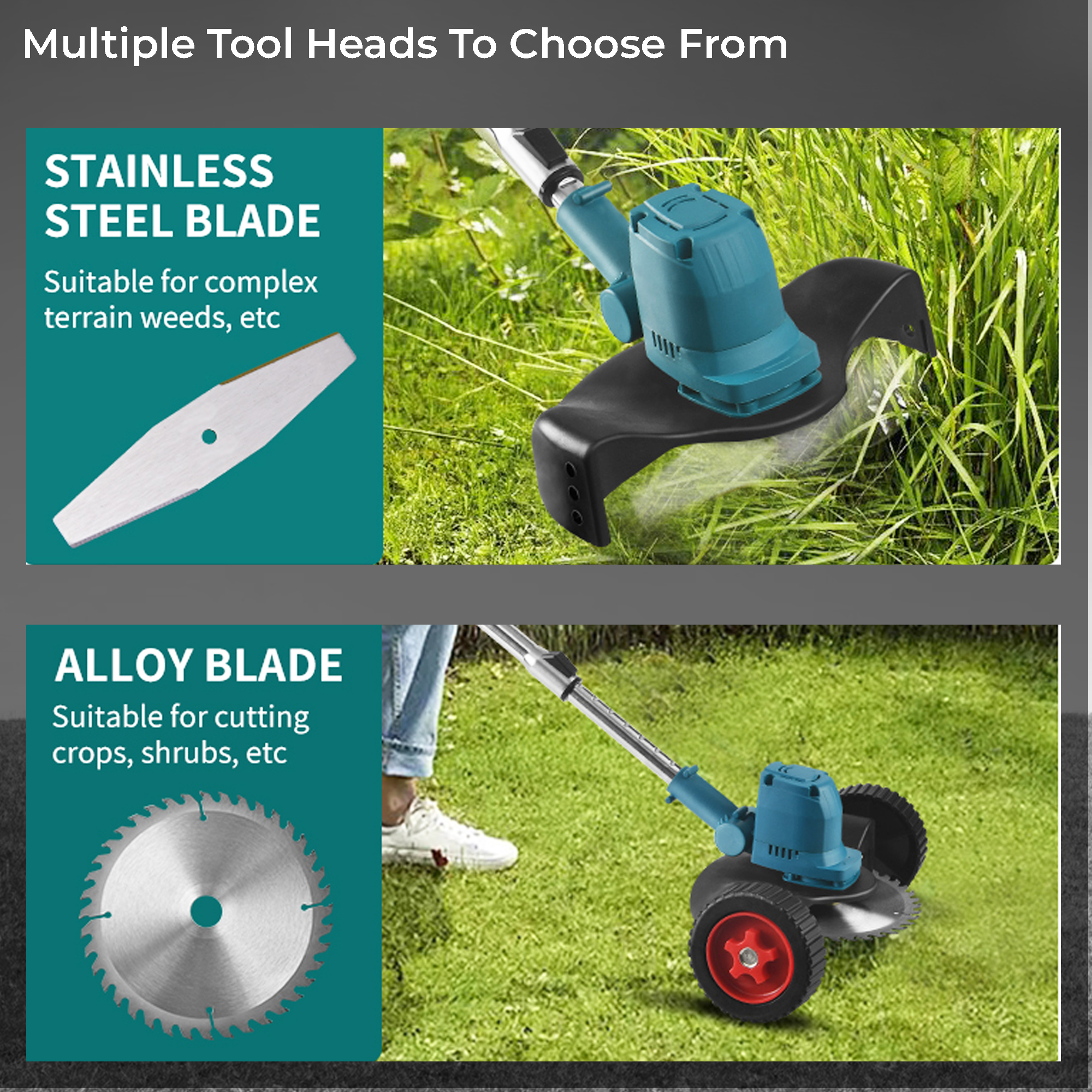 Metal deals blade edger